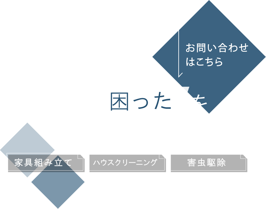 真心を込めた対応で暮らしをサポート